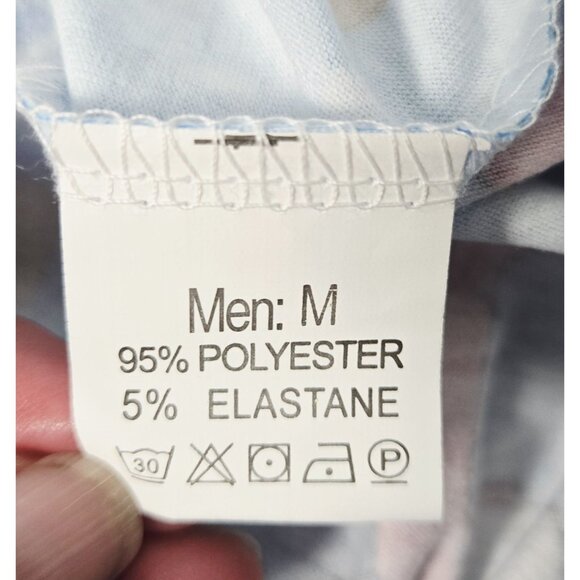 Blue & Gray Frosty The Snowman Printed Pajama Set Men's Size Medium NEW - Picture 5 of 7